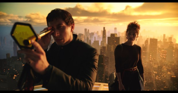 Adam Driver and Nathalie Emmanuel star in "Megalopolis"
