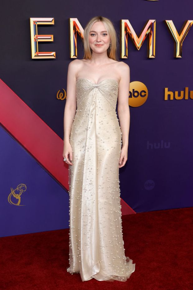 Dakota Fanning attends the 76th Primetime Emmy Awards