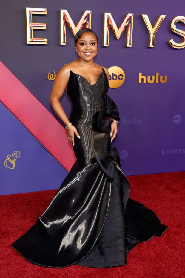 Quinta Brunson attends the 76th Primetime Emmy Awards