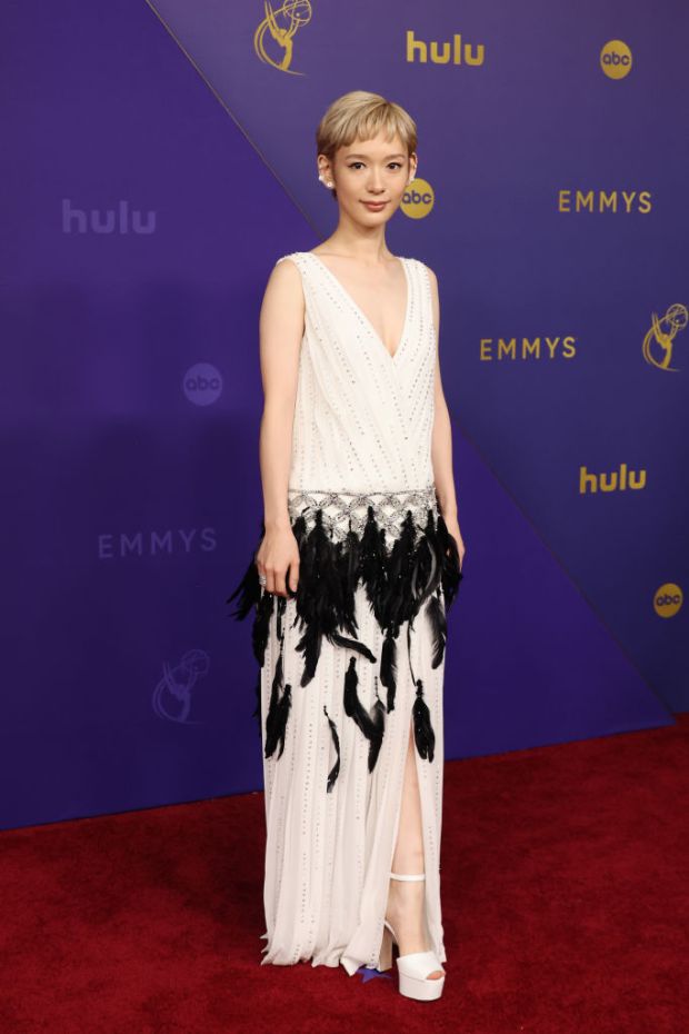 Moeka Hoshi attends the 76th Primetime Emmy Awards 