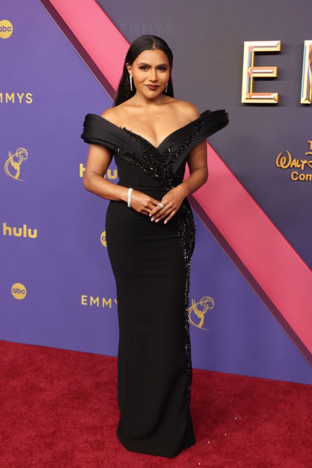 Mindy Kaling attends the 76th Primetime Emmy Awards 