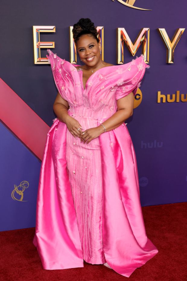 Amber Chardae Robinson attends the 76th Primetime Emmy Awards
