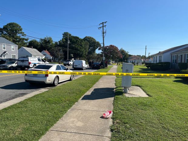 Police in Newport News are investigating a shooting involving a student on Sept. 10, 2024. (Peter Dujardin/Daily Press)