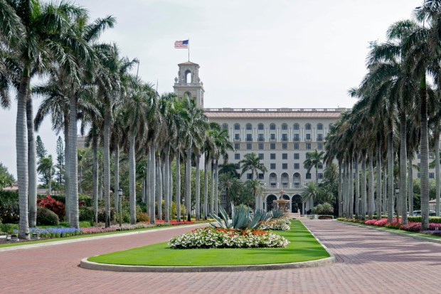 The Breakers Palm Beach is one of the iconic hotels that inspired creators of the "Palm Royale" series. (John McCall/South Florida Sun Sentinel)