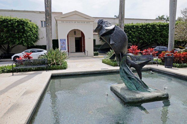 Society of the Four Arts in Palm Beach, Saturday, March 9, 2024. (John McCall/South Florida Sun Sentinel)