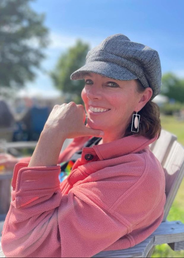Kim Keene started the nonprofit Paint Pink in 2023 to help others going through cancer treatment in Hampton Roads. (Courtesy of Nicole Carry)